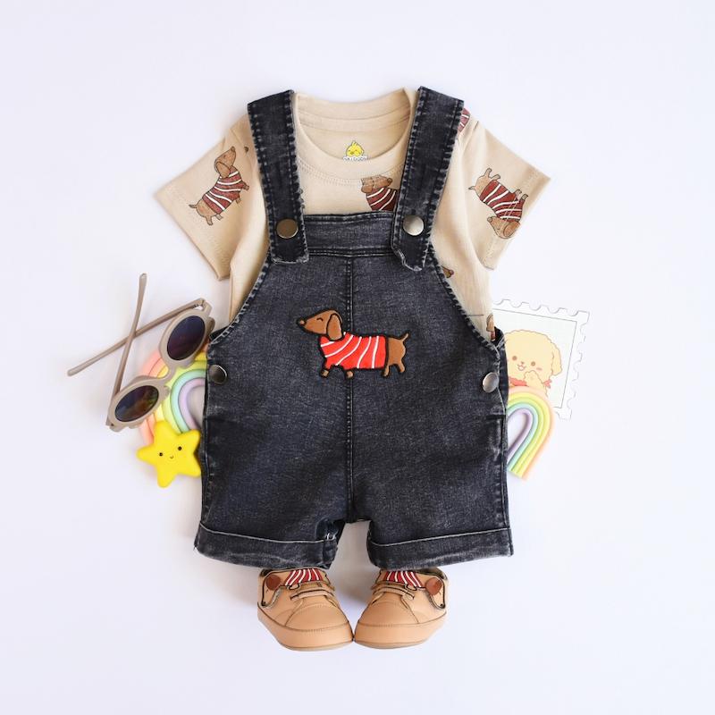 ست سه تکه Nilu طرح سگ سوسیسی E171