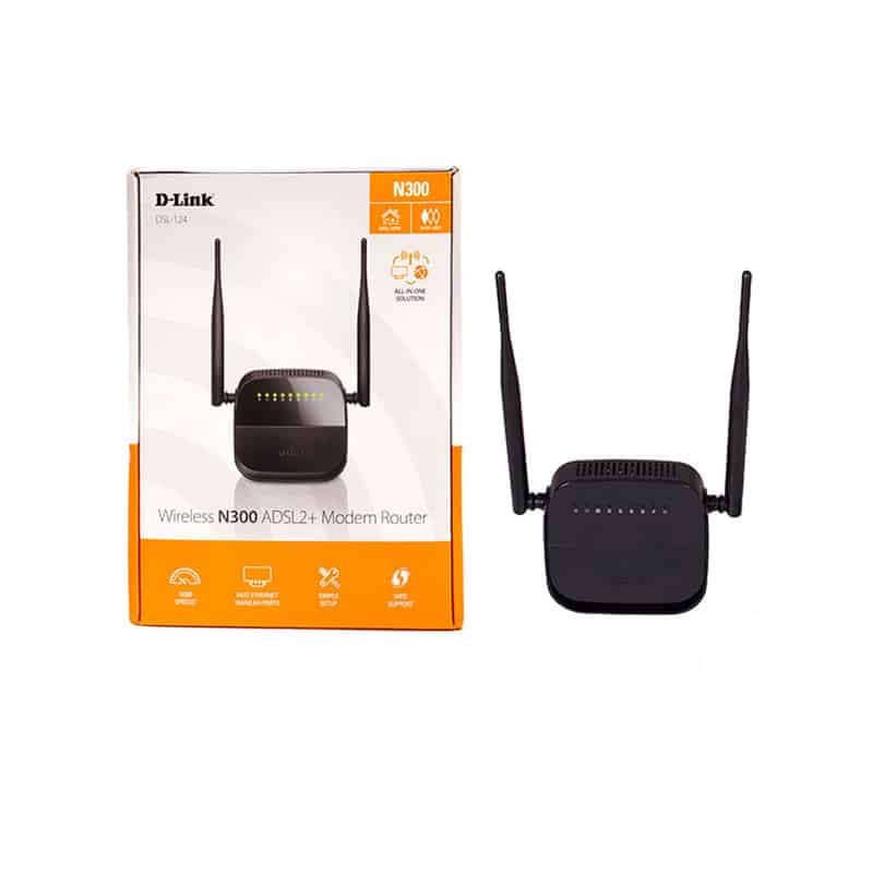 مودم روتر دی لینک +ADSL2 مدل DSL-124