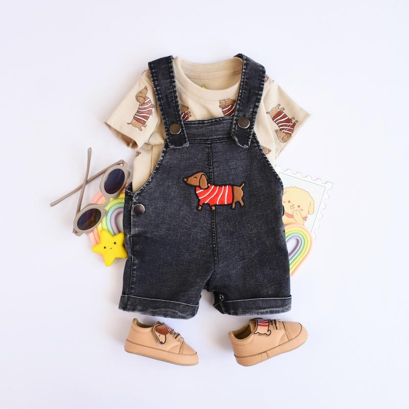 ست سه تکه Nilu طرح سگ سوسیسی E171