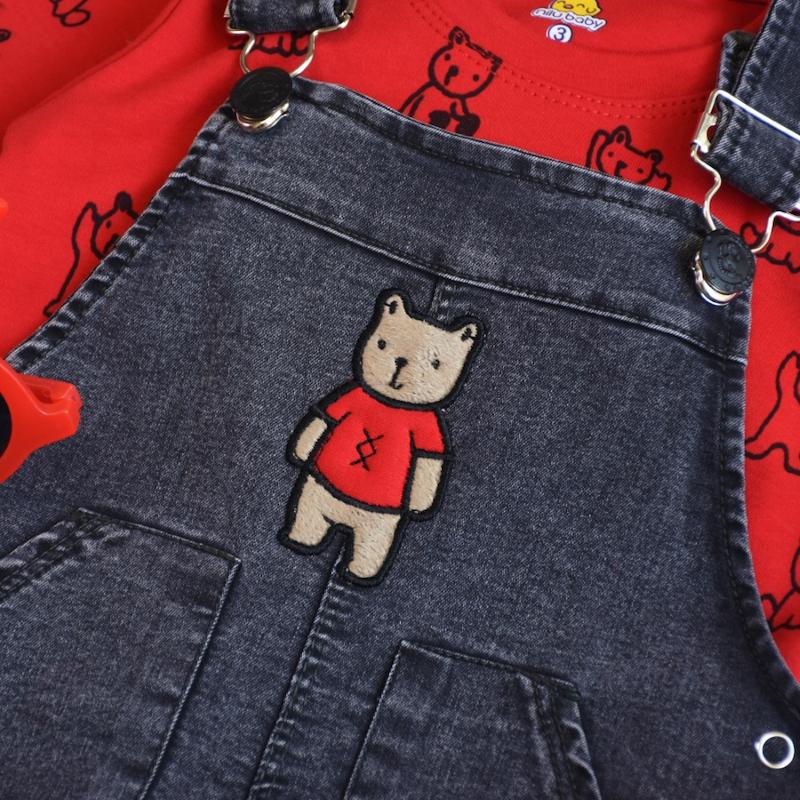 ست سه تکه Nilu طرح خرس-E139-