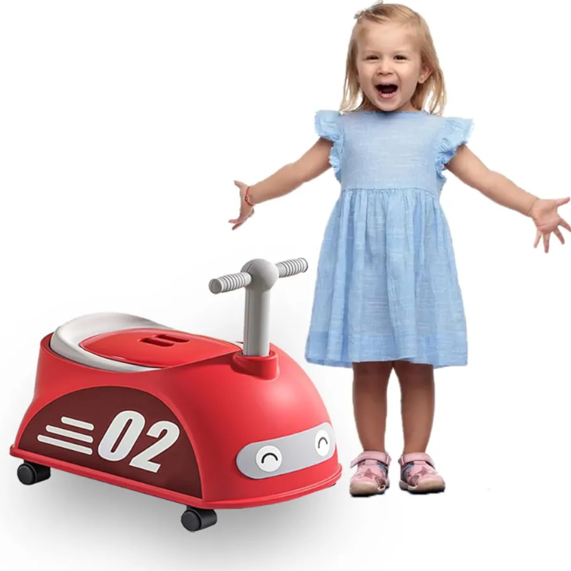 توالت فرنگی کودک طرح ماشین