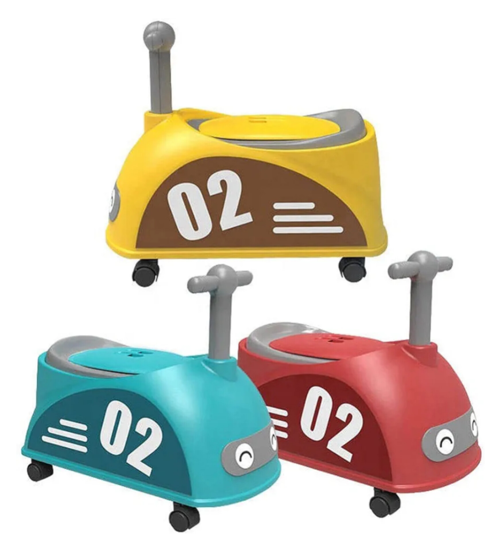 توالت فرنگی کودک طرح ماشین