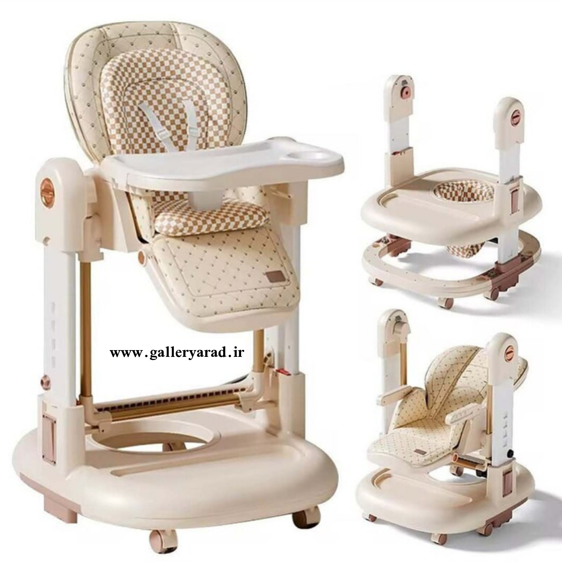 صندلی غذای سه‌کاره کیدیلو‌ مدلkd015