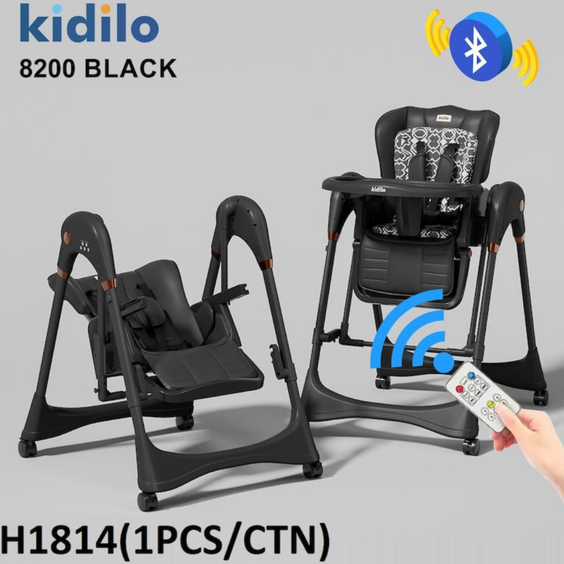 صندلی غذای کودک کیدیلو مدل 8200