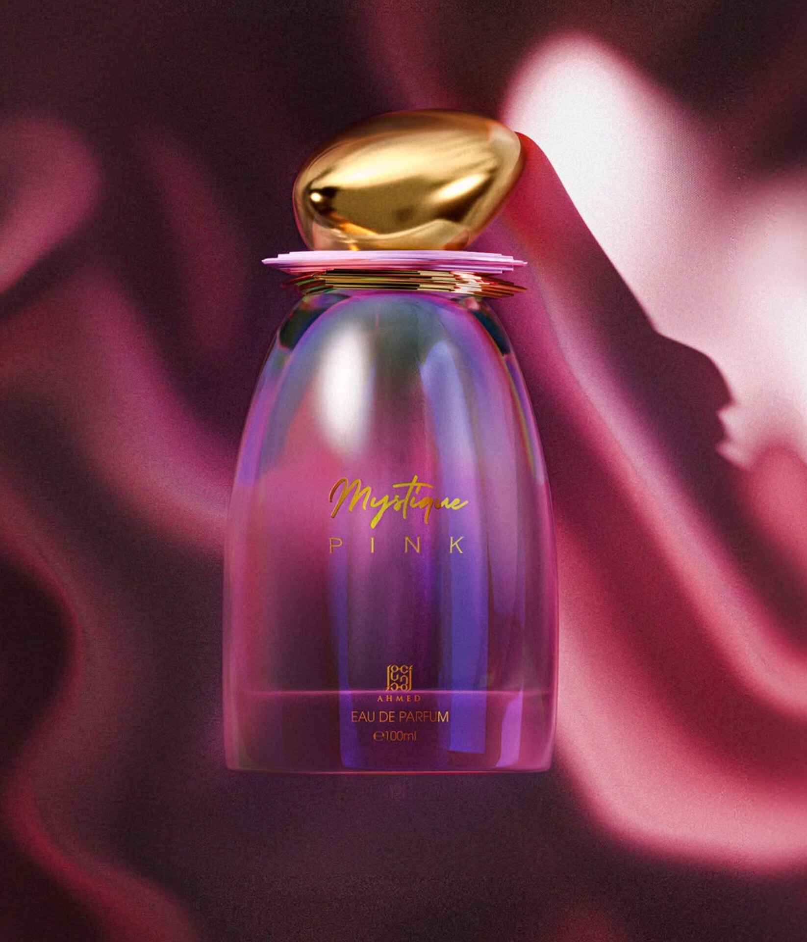 ادکلن میستیک پینک احمد مغربی حجم 100 میل