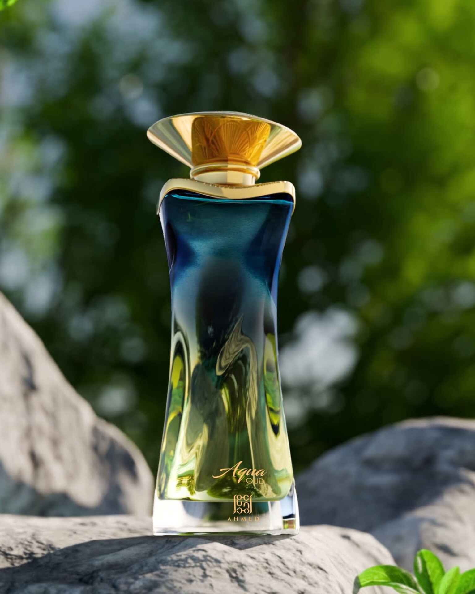 عطر ادکلن اکوا عود احمد مغربی حجم 90 میل