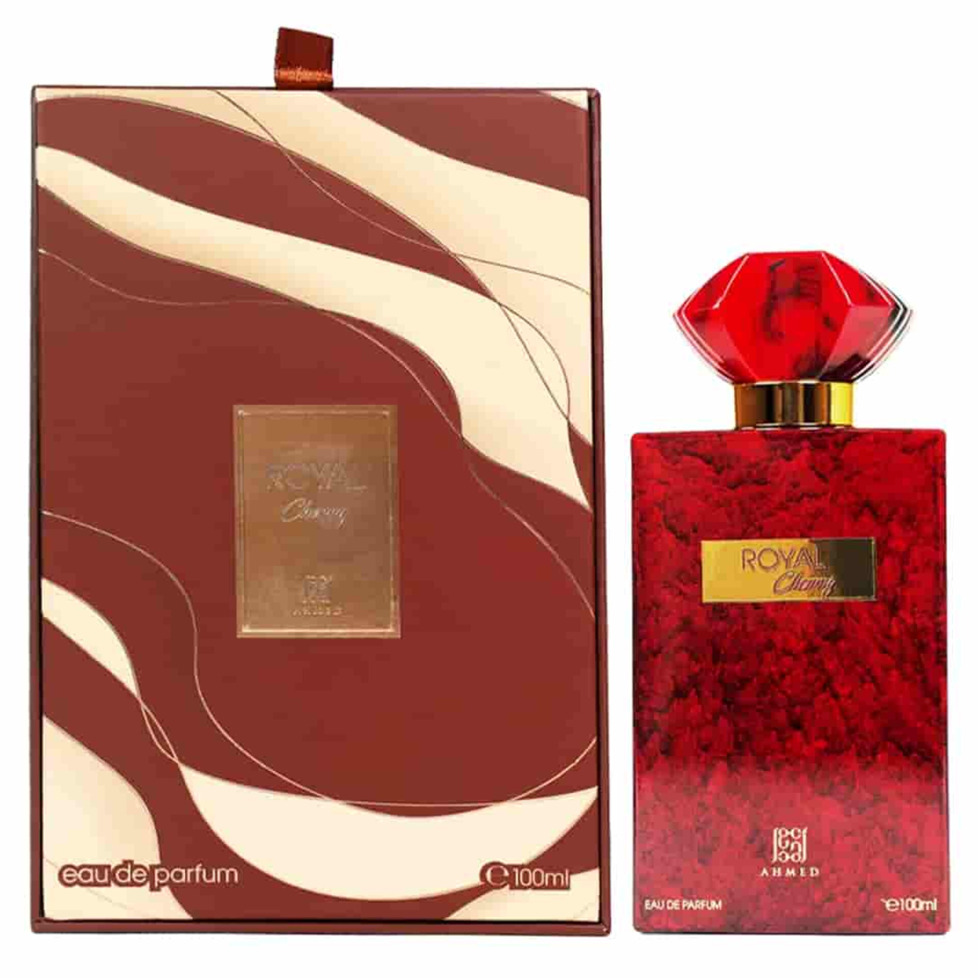 عطر ادکلن رویال چری احمد مغربی حجم 100 میل