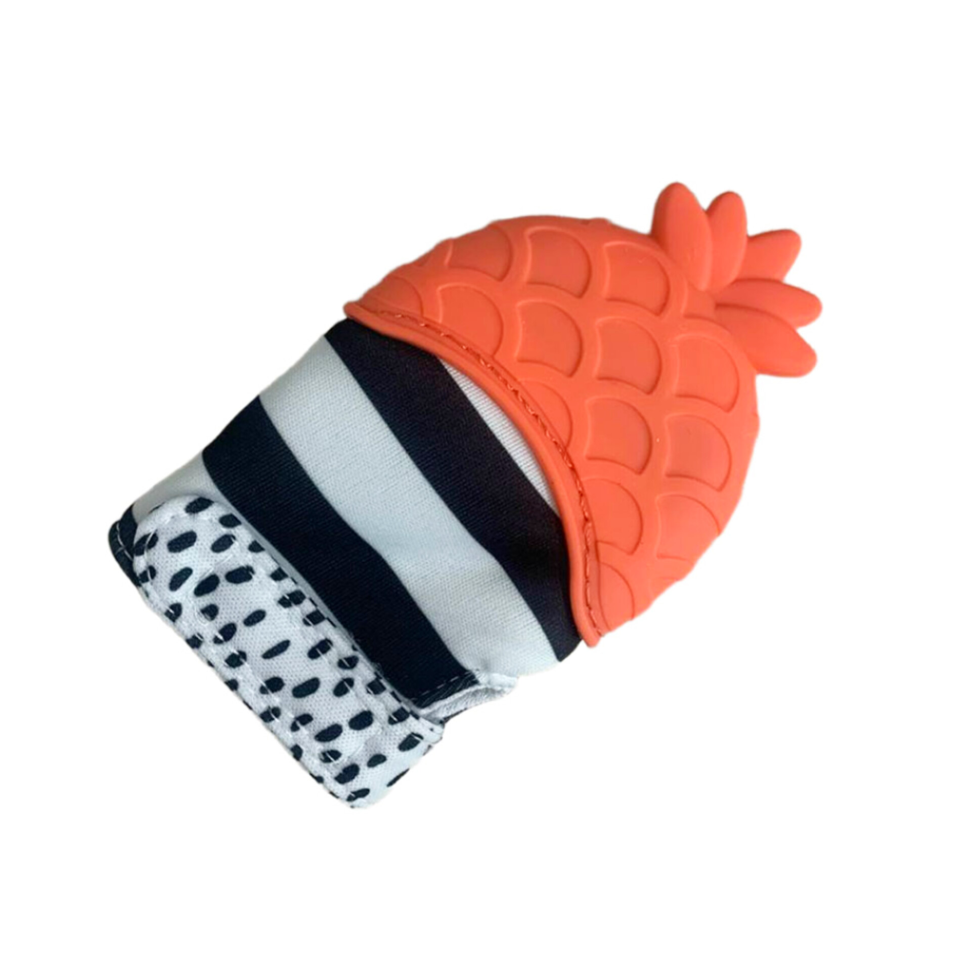 دستکش دندانگیر سیلیکونی کودک طرح آناناس