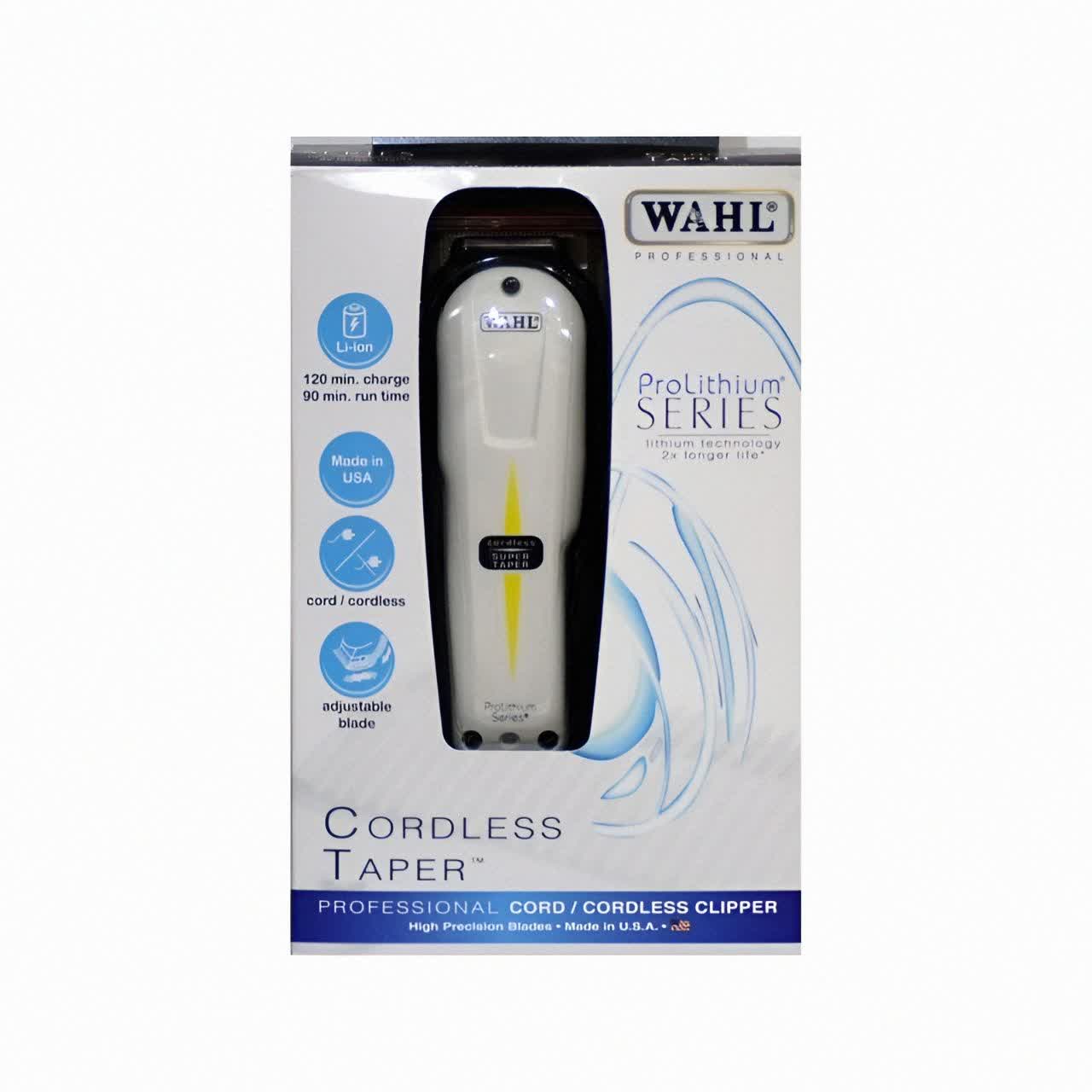 ماشین اصلاح وال سوپر تیپر شارژی اورجینال WAHL Super Taper Cordless Clipper