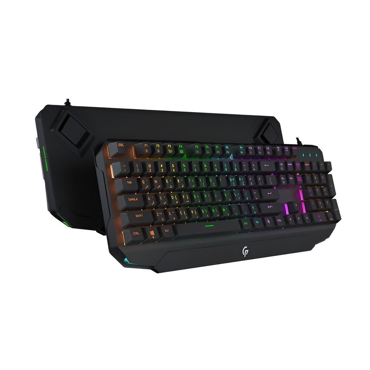 کیبورد کامپیوتر سیمی مکانیکال گیمینگ پرودو مدل PORODO PDX217