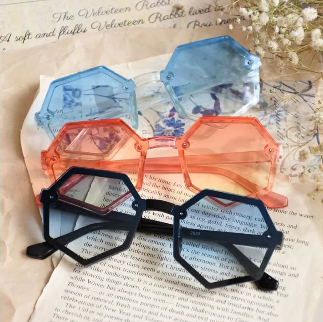 عینک 5325 هندسی شفاف