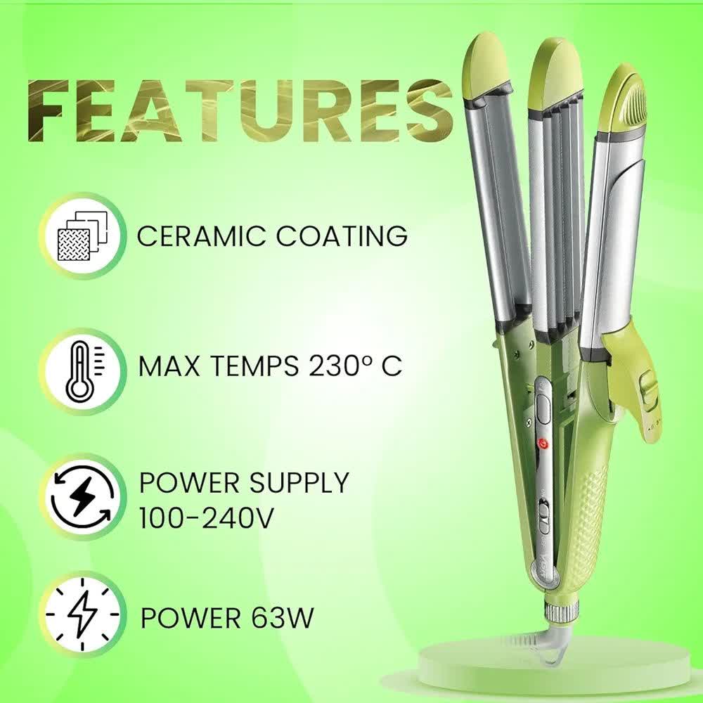 اتو و حالت دهنده ی مو وی جی ار مدل 569