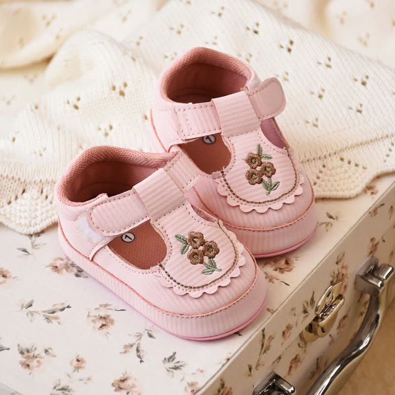 پاپوش کد A214 گلدوزی صورتی