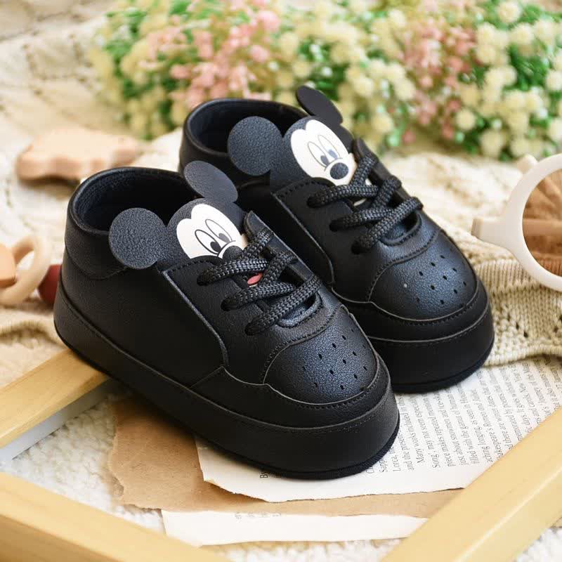 پاپوش کد A154 میکی موس مشکی برگه بلند