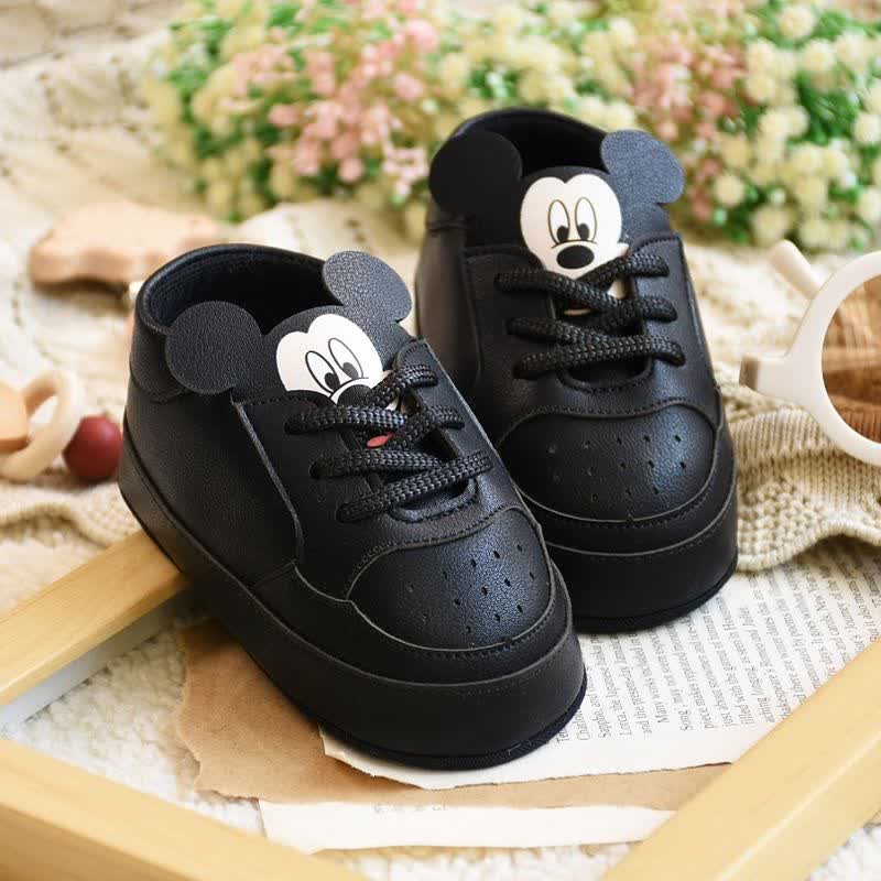 پاپوش کد A154 میکی موس مشکی برگه بلند