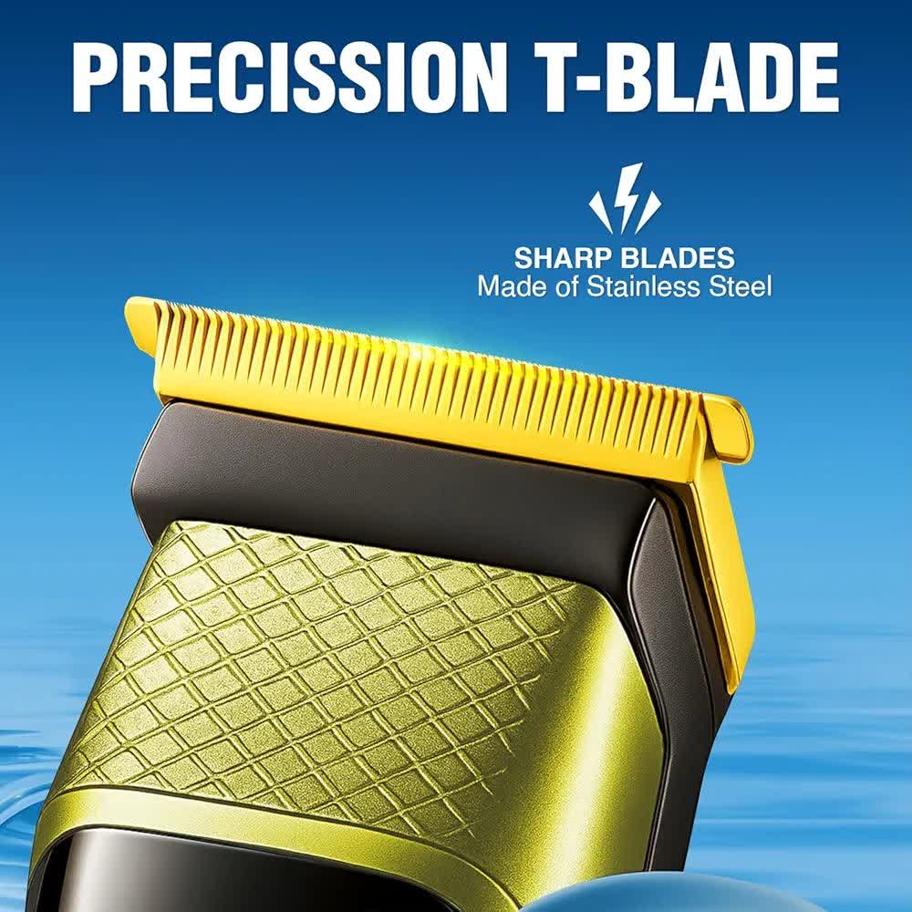 ست ماشین اصلاح موی صورت و بدن وی جی ار مدل V-366