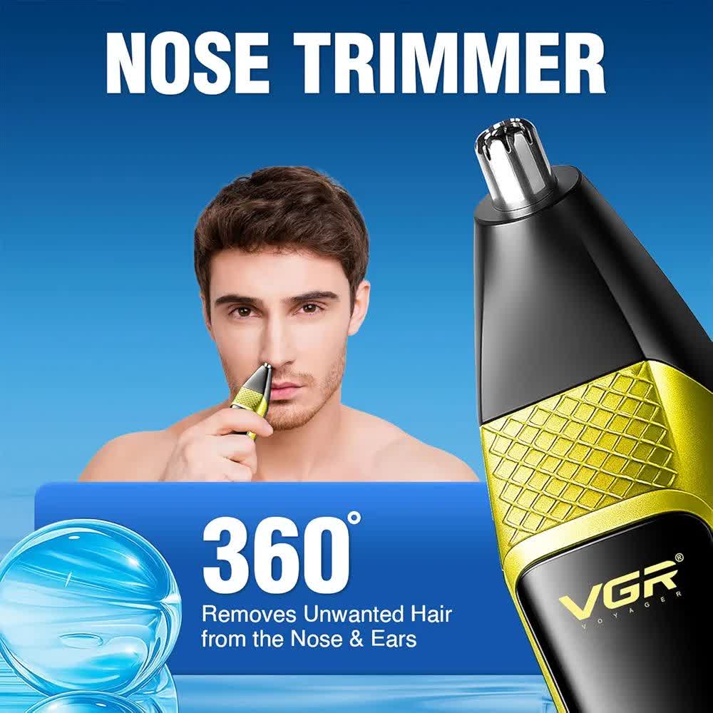 ست ماشین اصلاح موی صورت و بدن وی جی ار مدل V-366