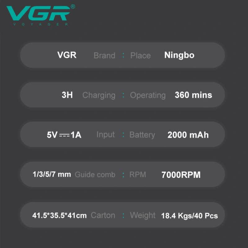 ماشین اصلاح خط زن VGR v-930