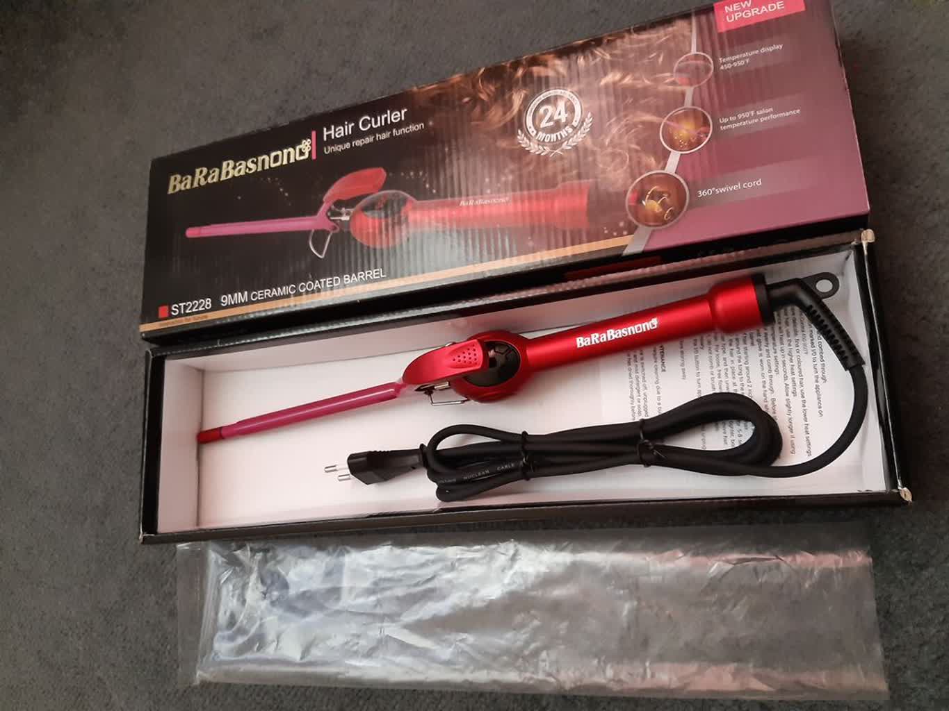 فر کننده مو باراباس نانو مدل ST2228