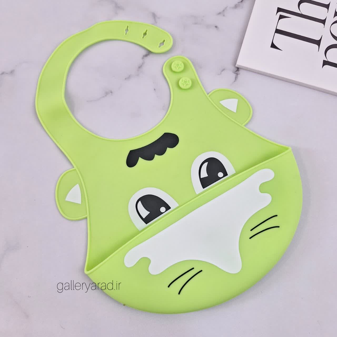 پیشبند سیلیکونی گربه سبز