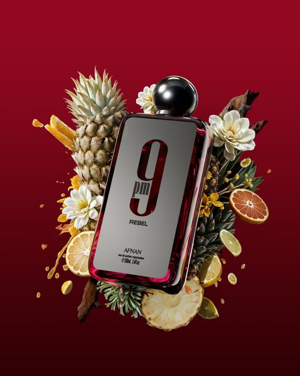 عطر ادکلن ناین پی ام ربل افنان حجم 100 میل