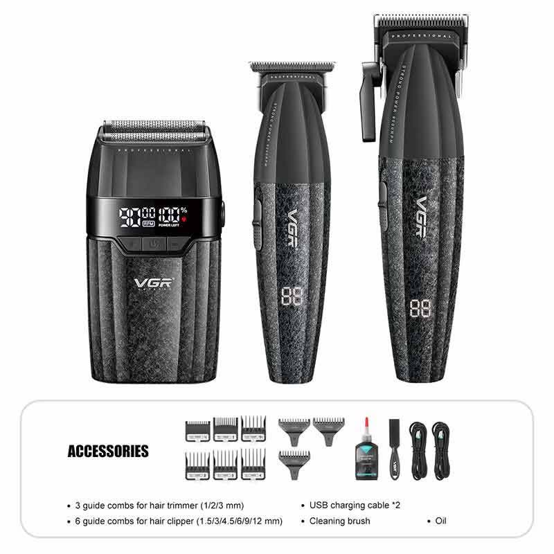 ست ماشین اصلاح وی جی آر VGR V-640S