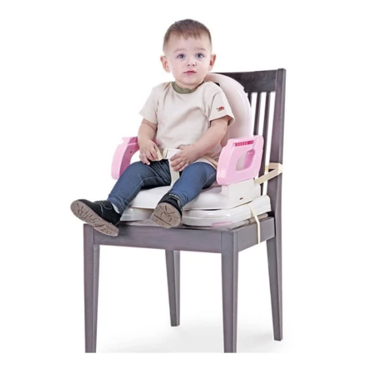 صندلی غذای پرتابل ماستلا Mastela صورتی