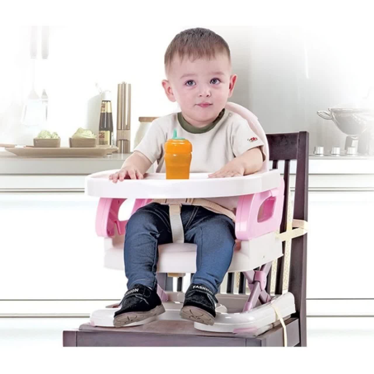 صندلی غذای پرتابل ماستلا Mastela صورتی