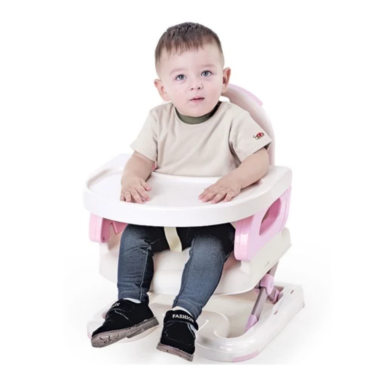 صندلی غذای پرتابل ماستلا Mastela صورتی