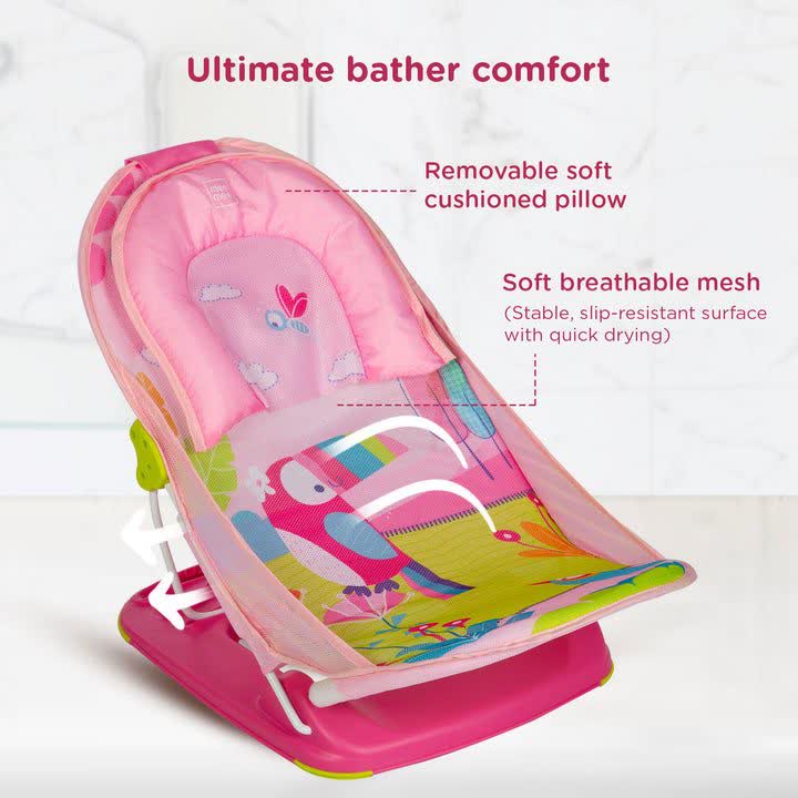 صندلی حمام آسانشور ماستلا mastela صورتی