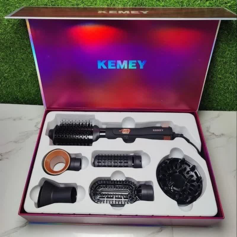 سشوار حرفه‌ای کیمی مدل KM-9205 با ۶ کارایی و باد سرد