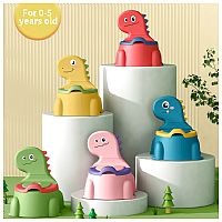 توالت فرنگی کودک طرح دایناسور