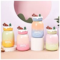 فلاسک استیل طرح خرس تنبل 370 میل