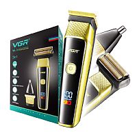 ست ماشین اصلاح موی صورت و بدن وی جی ار مدل V-366