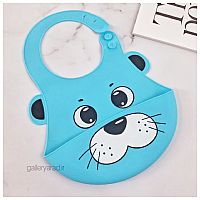 پیشبند سیلیکونی آبی