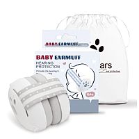 نویز گیر یا گوش گیر نوزاد طوسی روشن