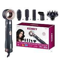 سشوار حرفه‌ای کیمی مدل KM-9205 با ۶ کارایی و باد سرد